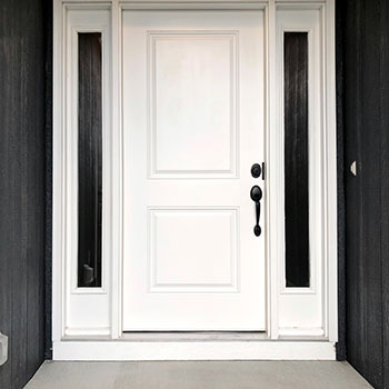 Photo of a front door
